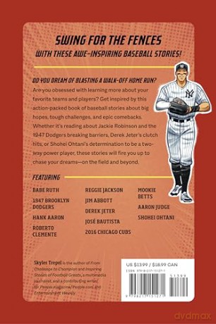 Inspiring Stories of Baseball Greats: 12 Uplifting Tales for Kids (From Challenge to Champion) - Skyler Trepel [KSIĄŻKA]
