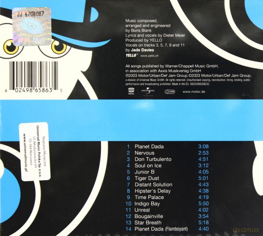 Yello: The Eye (digipack) [CD]