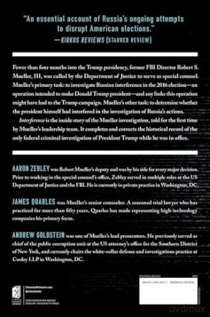 Interference: The Inside Story of Trump, Russia, and the Mueller Investigation - Aaron Zebley [KSIĄŻKA]