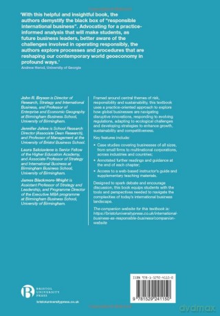 International Business as Responsible Business: Theory and Practice - John Bryson [KSIĄŻKA]
