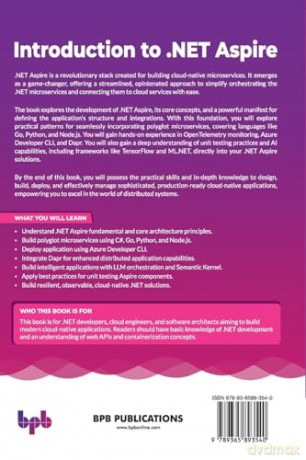 Introduction to .NET Aspire: Cloud-native microservices development with .NET Aspire (English Edition) - Naga Santhosh Reddy Vootukuri [KSIĄŻKA]