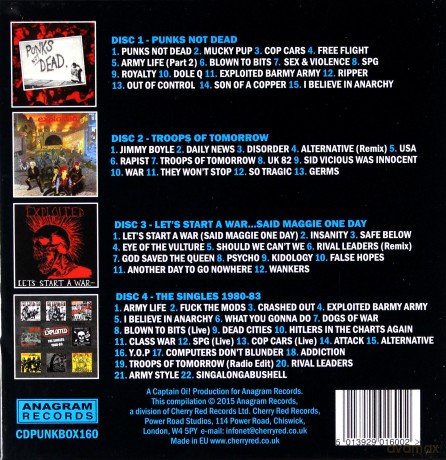 The Exploited: The Exploited 1980-1983 [4CD]