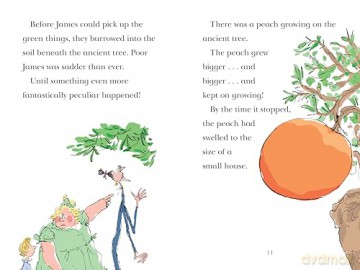 James and the Giant Peach: The Fantastic Flying Fruit (Penguin Young Readers, Level 3) - Roald Dahl [KSIĄŻKA]