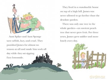 James and the Giant Peach: The Fantastic Flying Fruit (Penguin Young Readers, Level 3) - Roald Dahl [KSIĄŻKA]