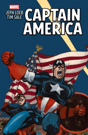 Jeph Loeb & Tim Sale: Captain America: 1 (CAPTAIN AMERICA: WHITE) - Jeph Loeb [KSIĄŻKA]