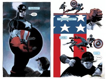 Jeph Loeb & Tim Sale: Captain America: 1 (CAPTAIN AMERICA: WHITE) - Jeph Loeb [KSIĄŻKA]