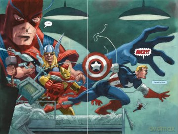 Jeph Loeb & Tim Sale: Captain America: 1 (CAPTAIN AMERICA: WHITE) - Jeph Loeb [KSIĄŻKA]