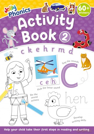 Jolly Phonics Activity Book 2: in Precursive Letters (British English edition) (Jolly Phonics Activity Books, set 1-7 Updated Edition) - Sara Wernham [KSIĄŻKA]
