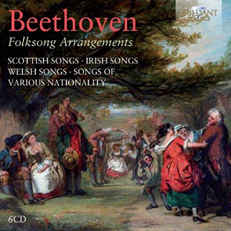 Brahms Trio: Beethoven: Folk Song Arrangements [6CD]