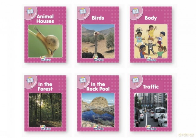 Jolly Phonics Pink Readers Nonfiction: in Precursive Letters (British English Edition) (Decodable Readers) - Sara Wernham [KSIĄŻKA]