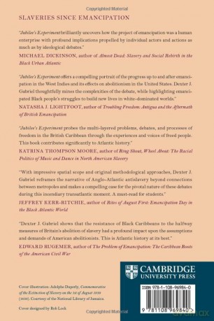 Jubilee's Experiment: The British West Indies and American Abolitionism (Slaveries since Emancipation) - Dexter J. Gabriel [KSIĄŻKA]