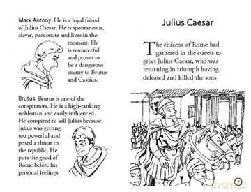 Julius Caesar: A Shakespeare Children's Story (Easy Classics) (20 Shakespeare Children's Stories (Easy Classics)) - Macaw Books [KSIĄŻKA]