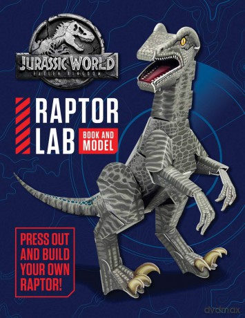 Jurassic World Fallen Kingdom Raptor Lab: Book and Model [KSIĄŻKA]