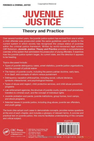 Juvenile Justice: Theory and Practice - Cliff Roberson [KSIĄŻKA]