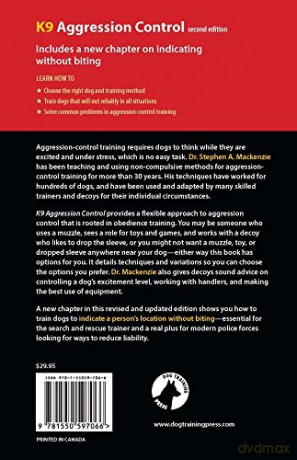 K9 Agression Control: Teaching the "Out" (K9 Professional Training Series) - Stephen A. Mackenzie [KSIĄŻKA]
