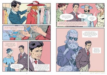Karl Lagerfeld: A Graphic Biography - Michele Botton [KOMIKS]