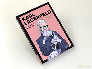 Karl Lagerfeld: A Graphic Biography - Michele Botton [KOMIKS]