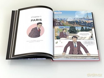 Karl Lagerfeld: A Graphic Biography - Michele Botton [KOMIKS]
