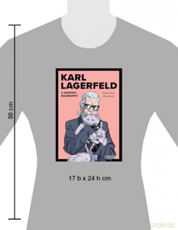 Karl Lagerfeld: A Graphic Biography - Michele Botton [KOMIKS]