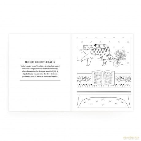 Karma is Three Cats Coloring Book - Mudpuppy [KSIĄŻKA]