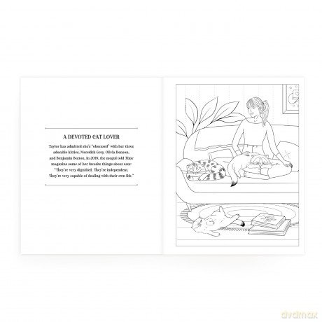 Karma is Three Cats Coloring Book - Mudpuppy [KSIĄŻKA]