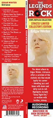 Edgar Winter: Entrance [CD]