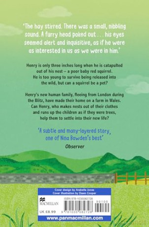 Keeping Henry: Nina Bawden's WWII Novel: A Delightful and Humorous Story of Family Life on a Farm with a Red Squirrel - Nina Bawden [KSIĄŻKA]