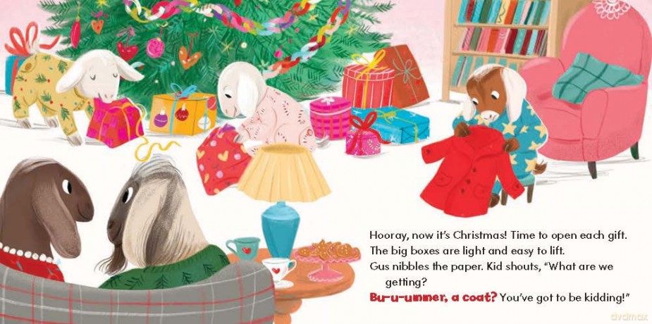 Kid the Goat Won't Wear His Christmas Coat - Lana Stenner [KSIĄŻKA]