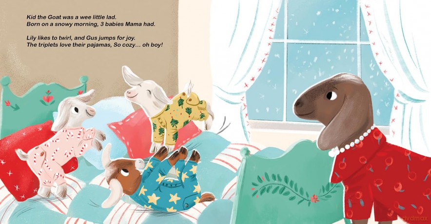 Kid the Goat Won't Wear His Christmas Coat - Lana Stenner [KSIĄŻKA]