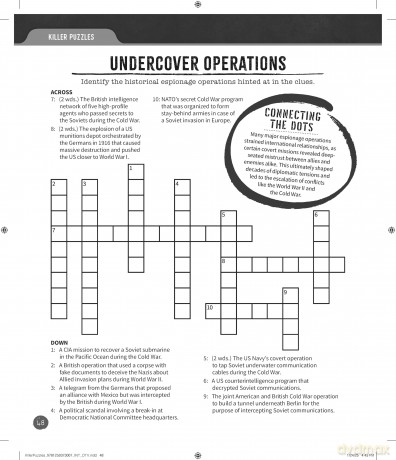 Killer Puzzles: Over 120 true crimes to crack, from serial killers and assassins to spies and femme fatales - Archer Thorne [KSIĄŻKA]