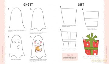 KindKids Let's Draw Cute Stuff: 100 Sweet and Simple Drawing Lessons for Creative Kids: 10 - Mandy Ford [KSIĄŻKA]