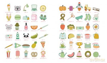 KindKids Let's Draw Cute Stuff: 100 Sweet and Simple Drawing Lessons for Creative Kids: 10 - Mandy Ford [KSIĄŻKA]