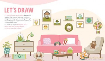 KindKids Let's Draw Cute Stuff: 100 Sweet and Simple Drawing Lessons for Creative Kids: 10 - Mandy Ford [KSIĄŻKA]