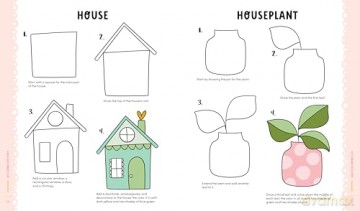 KindKids Let's Draw Cute Stuff: 100 Sweet and Simple Drawing Lessons for Creative Kids: 10 - Mandy Ford [KSIĄŻKA]