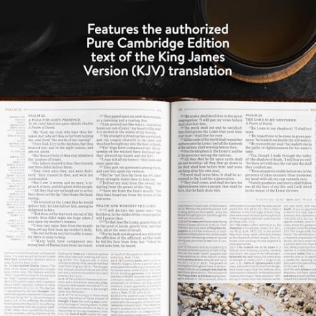 KJV Study Bible, Personal Size Edition, Black Cloth Over Board [KSIĄŻKA]