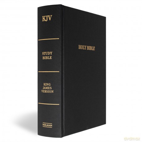 KJV Study Bible, Personal Size Edition, Black Cloth Over Board [KSIĄŻKA]