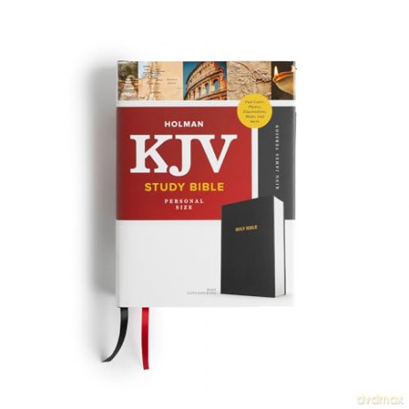 KJV Study Bible, Personal Size Edition, Black Cloth Over Board [KSIĄŻKA]