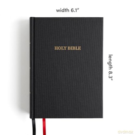 KJV Study Bible, Personal Size Edition, Black Cloth Over Board [KSIĄŻKA]