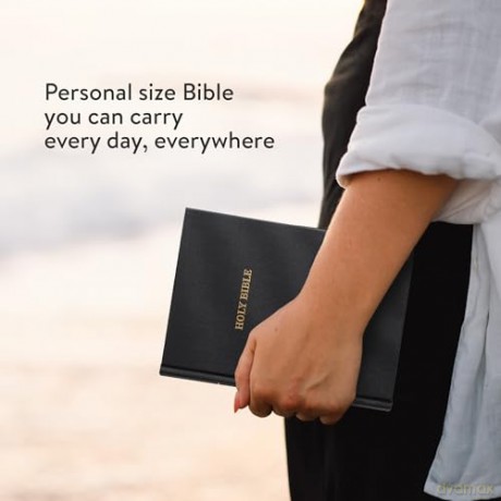KJV Study Bible, Personal Size Edition, Black Cloth Over Board [KSIĄŻKA]