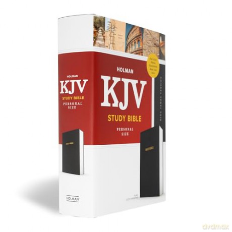 KJV Study Bible, Personal Size Edition, Black Cloth Over Board [KSIĄŻKA]