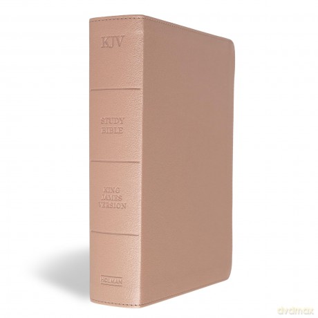 KJV Study Bible, Personal Size Edition, Rose Gold LeatherTouch [KSIĄŻKA]