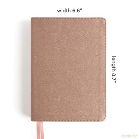 KJV Study Bible, Personal Size Edition, Rose Gold LeatherTouch [KSIĄŻKA]