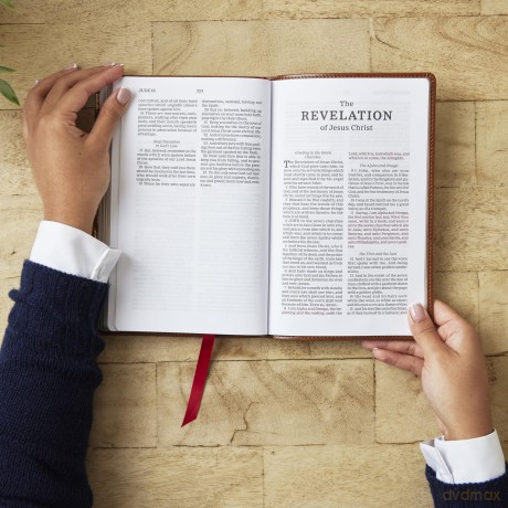 KJV, Personal Size New Testament, Tan Leathersoft, Red Letter, Comfort Print: KJV, New Testament, Tan, Red Letter, Comfort Print - Thomas Nelson [KSIĄŻKA]