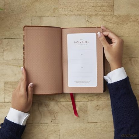 KJV, Personal Size New Testament, Tan Leathersoft, Red Letter, Comfort Print: KJV, New Testament, Tan, Red Letter, Comfort Print - Thomas Nelson [KSIĄŻKA]