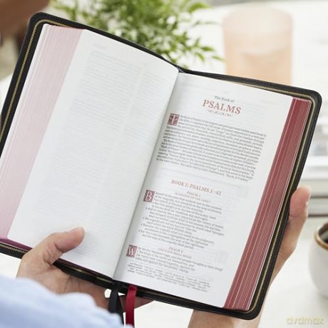 KJV, Personal Size Reference Bible, Sovereign Collection, Black Premium Goatskin Leather, Premier Collection, Comfort Print: Holy Bible, King James Version - Thomas Nelson [KSIĄŻKA]