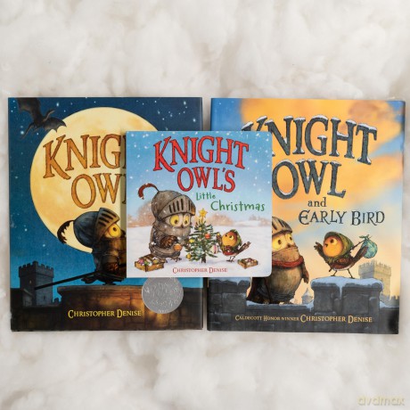 Knight Owl's Little Christmas (The Knight Owl) - Christopher Denise [KSIĄŻKA]
