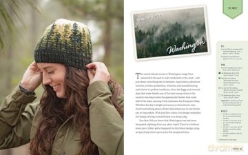 Knitting the U.S.A.: Fifty Easy-to-Follow Designs for Beautiful Beanies Inspired by Each State in America - Nancy Bates [KSIĄŻKA]