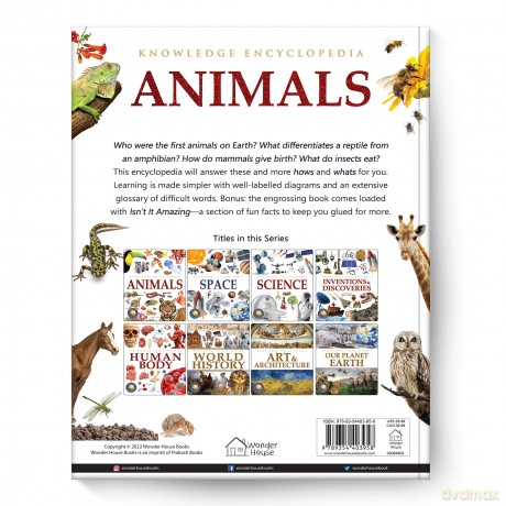 Knowledge Encyclopedia - Animals: Deluxe Edition (Knowledge Encyclopedia for Children) [KSIĄŻKA]