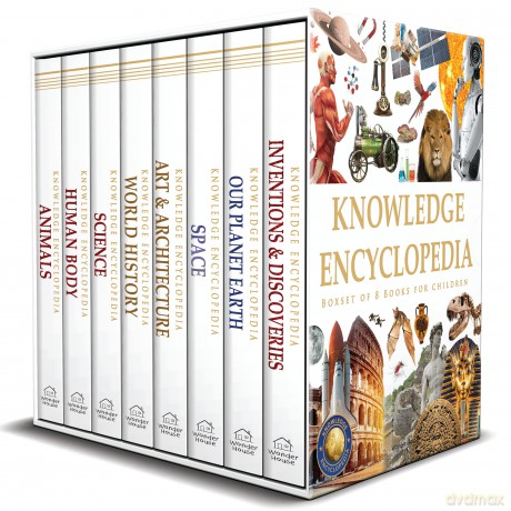 Knowledge Encyclopedia - Boxset of 8 Books for Children (Knowledge Encyclopedia for Children) [KSIĄŻKA]