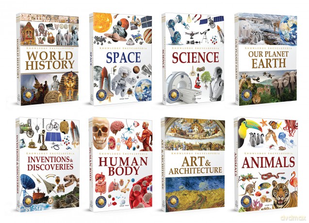 Knowledge Encyclopedia - Boxset of 8 Books for Children (Knowledge Encyclopedia for Children) [KSIĄŻKA]